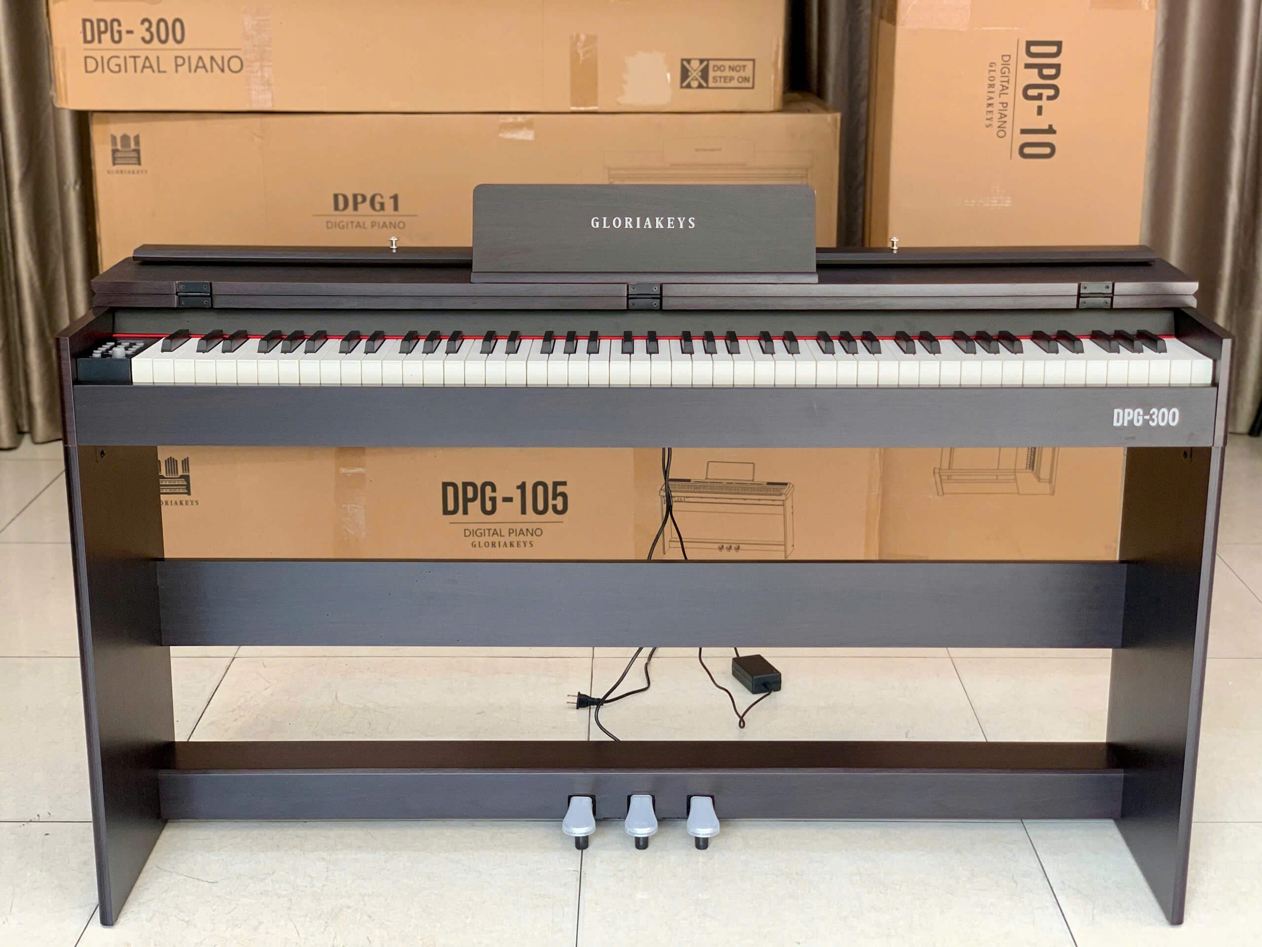 Đàn Piano Điện GloriaKeys DPG-300 – 88 Phím Nặng Hammer Action, Chip Âm Thanh Dream 5704 - Image 9